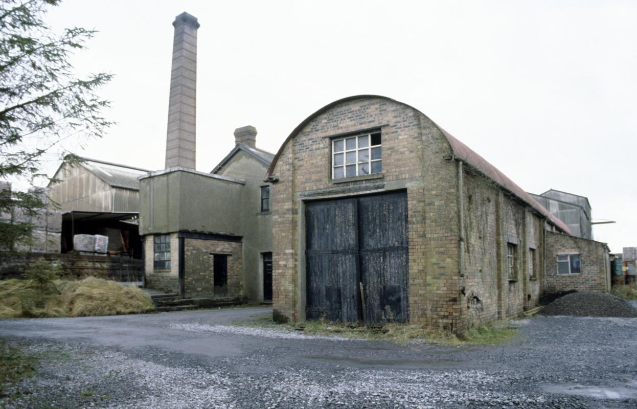 Exterior of buildings, Emlyn brickworks