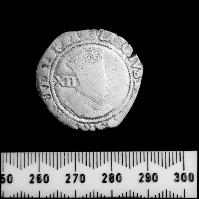 Tregwynt Hoard - James I silver shilling