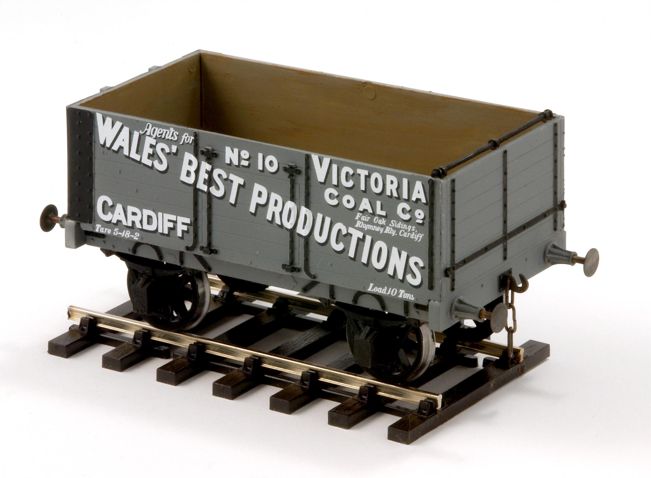 Wales' Best Productions, Cardiff, coal wagon model