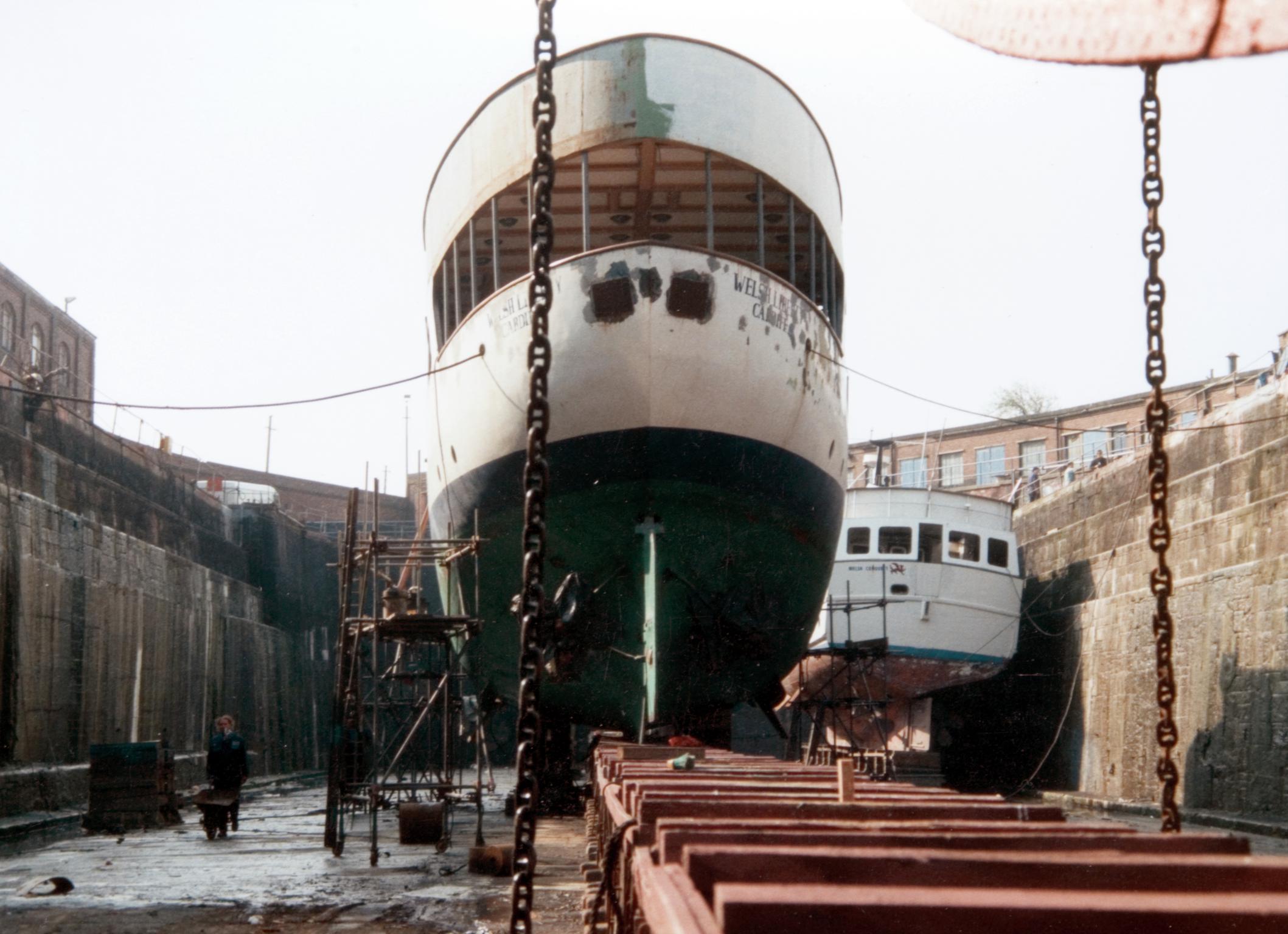 Bute Dry Dock, Cardiff, photograph