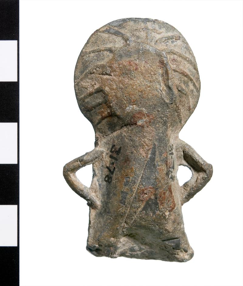 Medieval lead ampulla