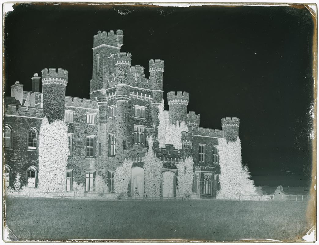 Hensol Castle, negative