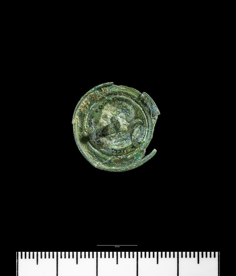Roman copper alloy stud
