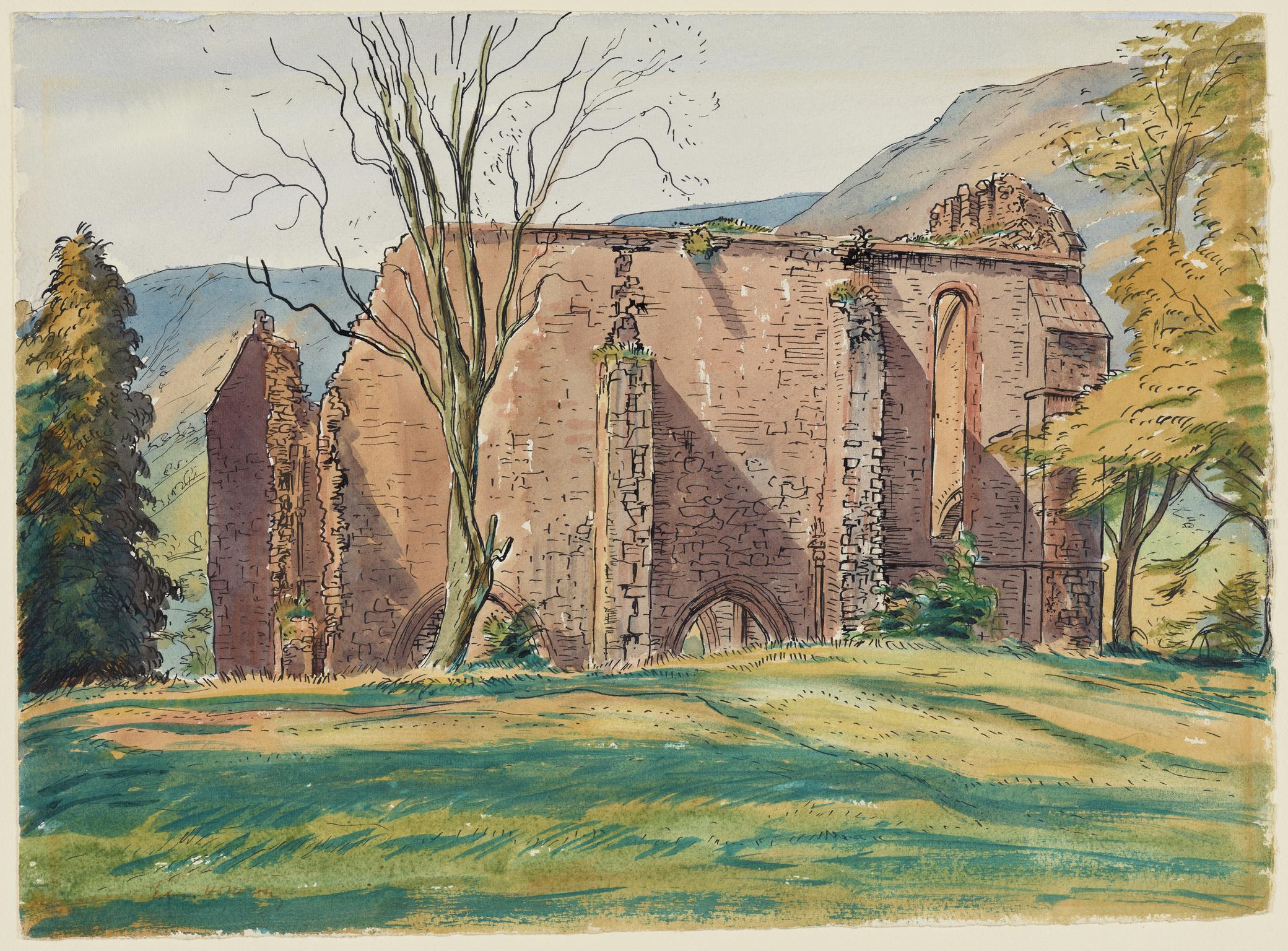Monastery Church Ruin, Capel-y-ffin