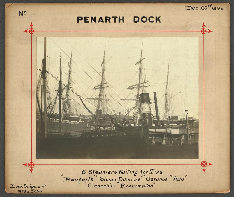 Penarth Dock, photograph