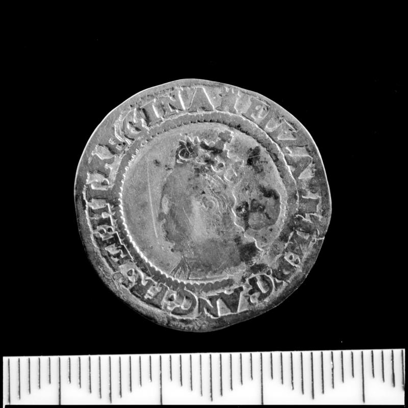 Tregwynt Hoard - Elizabeth I silver sixpence