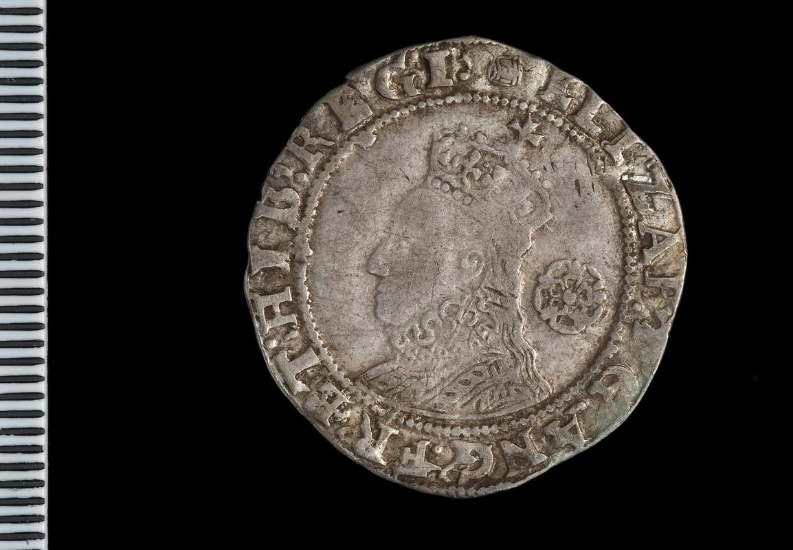 Elizabeth I, Sixpence, Tower