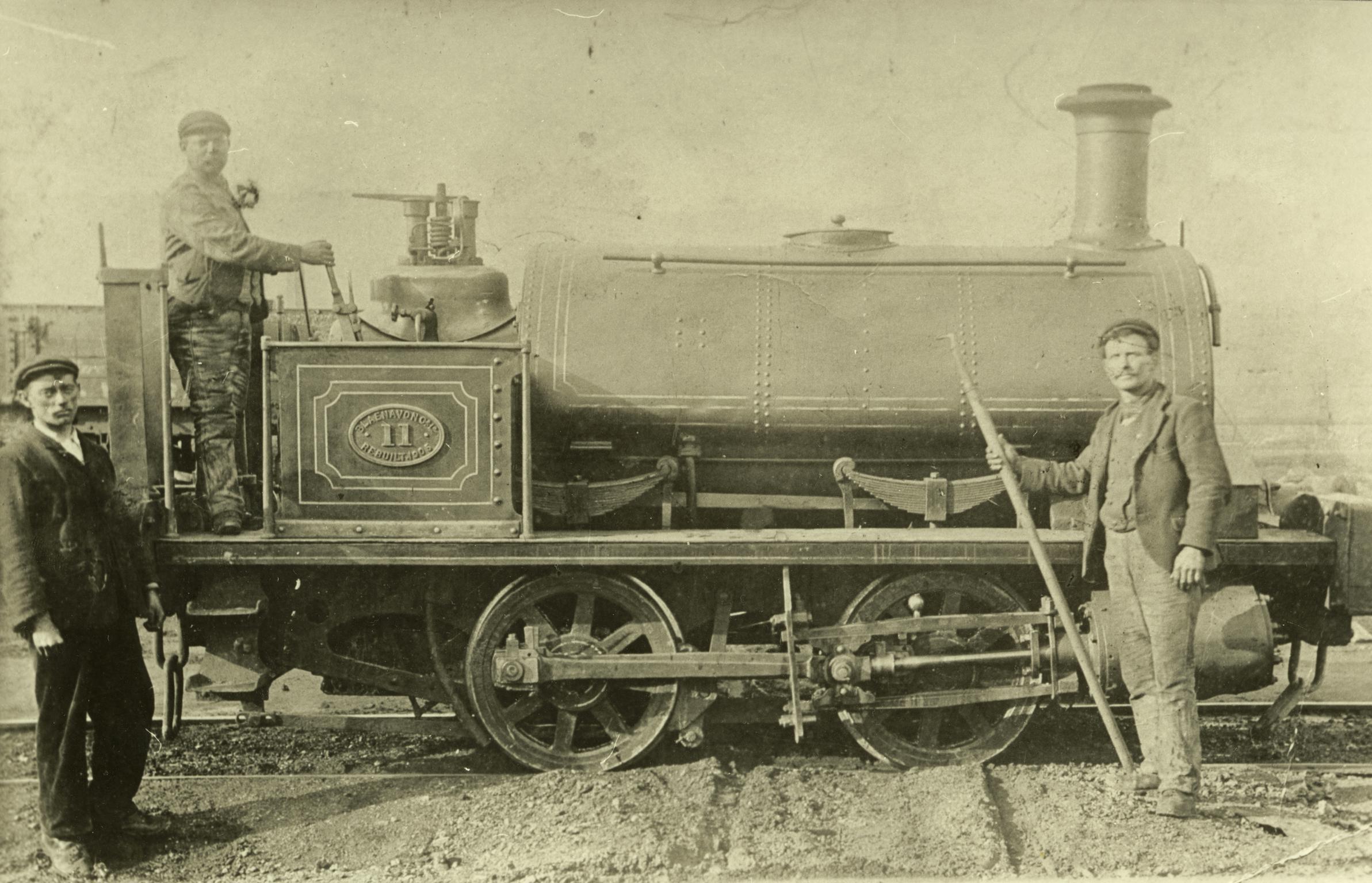 Blaenavon locomotive, photograph