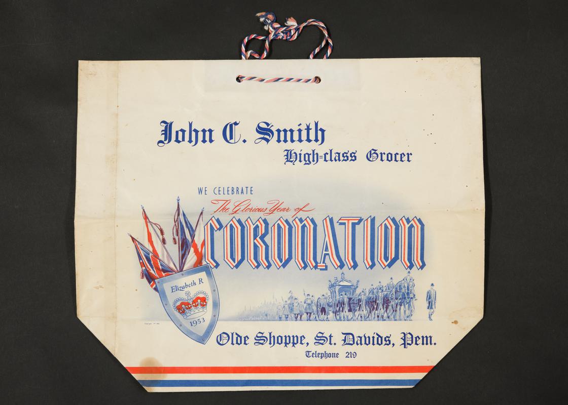 Carrier bag, coronation