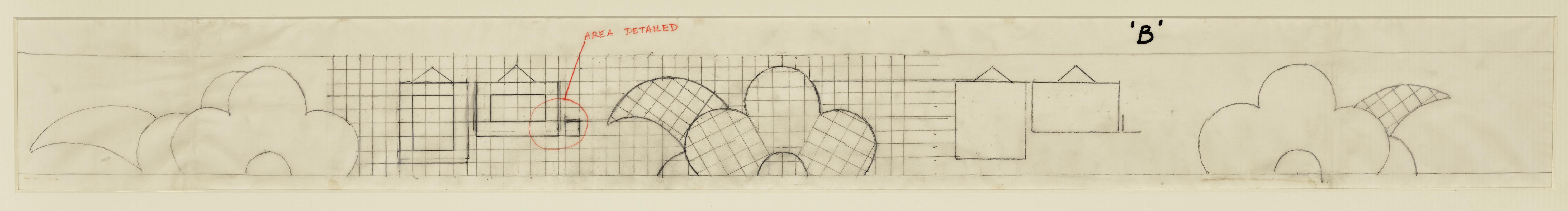 Rotunda well designs - tracing "B"
