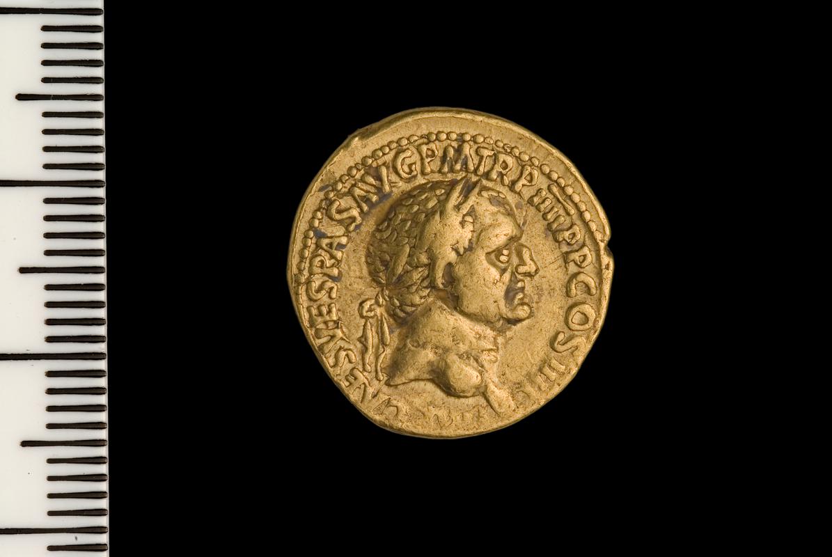 Gold coin aureus