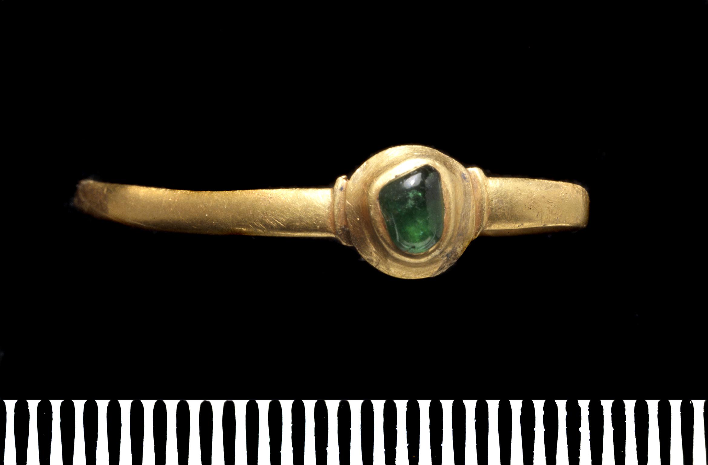 Medieval silver ring
