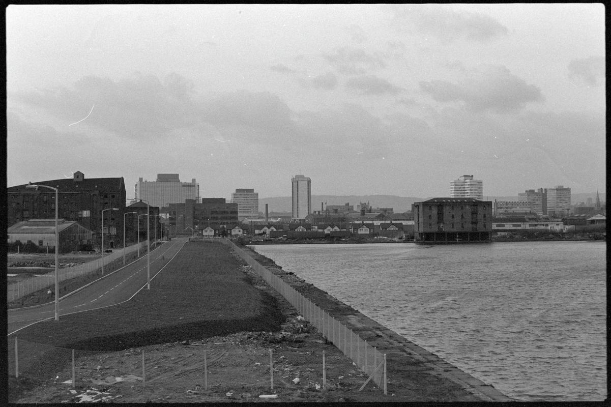 Bute East Dock, Cardiff, negative