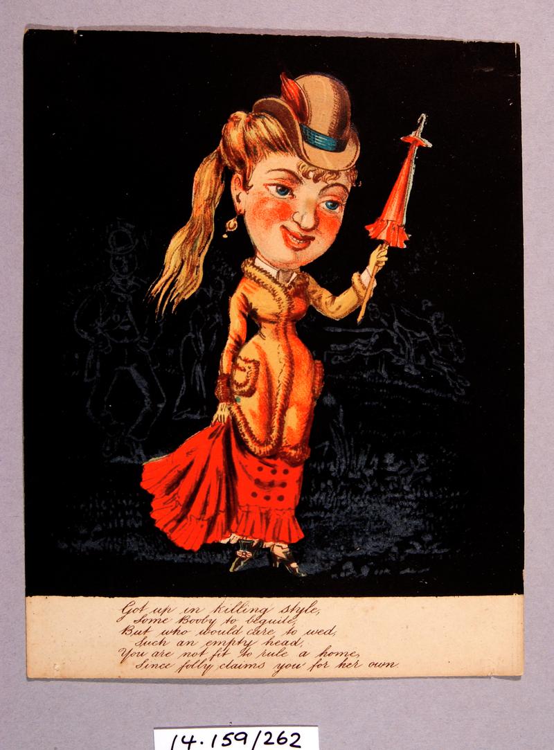 Valentine Card, lithograph