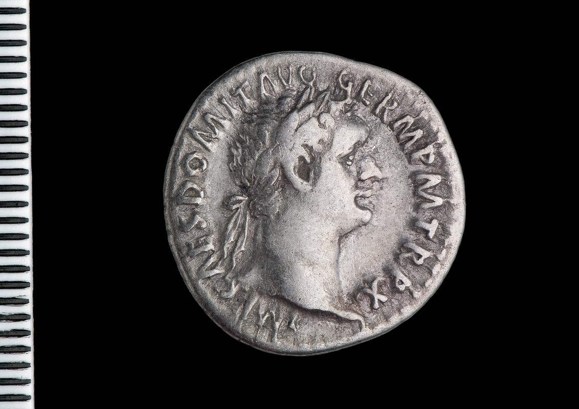 silver denarius (obv.)