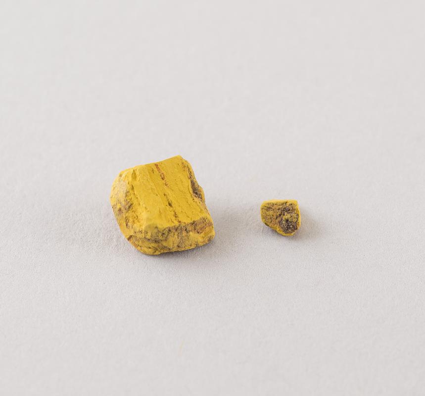 Roman pigment sample