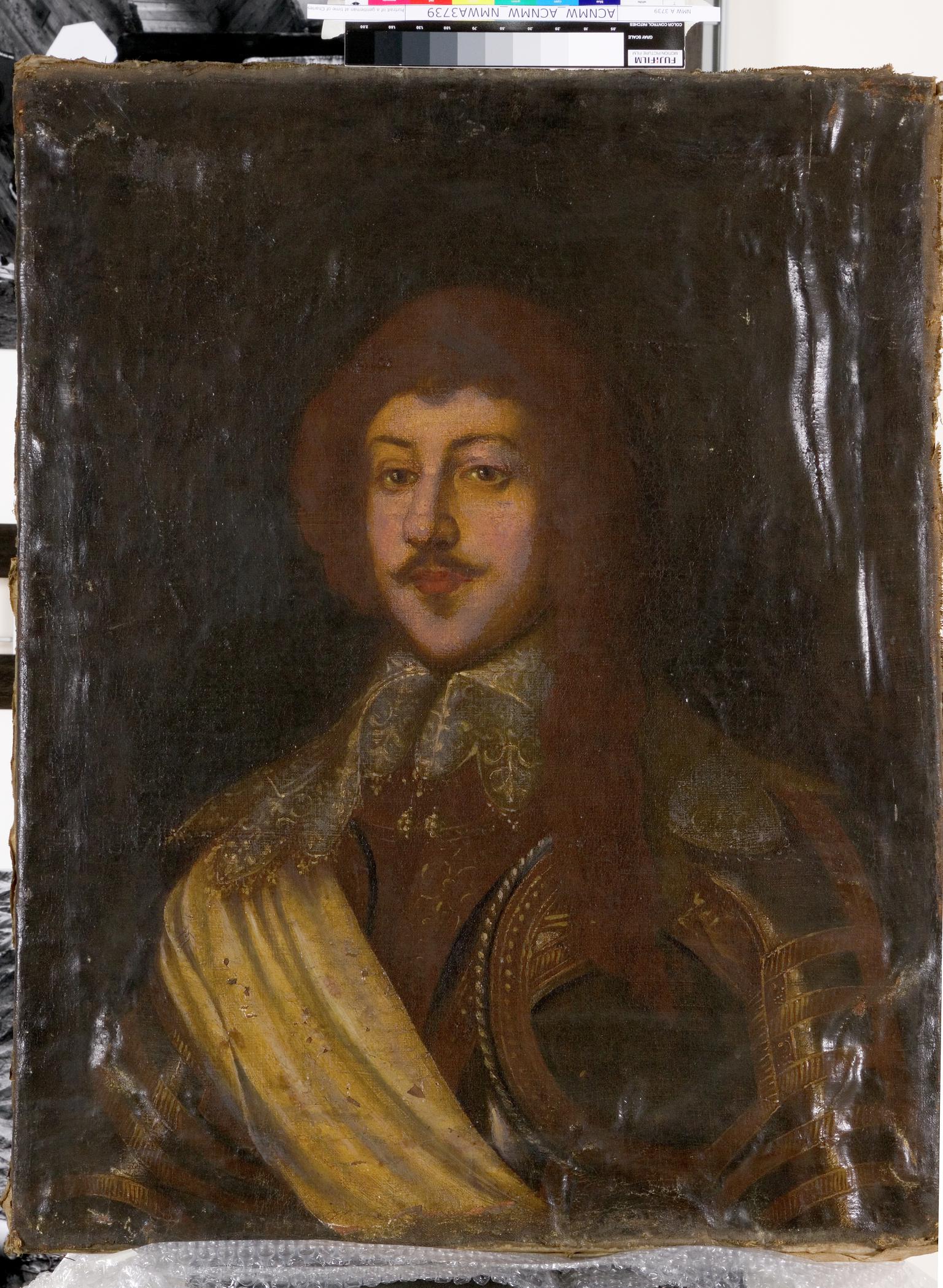 Portrait of a gentleman at time of Charles II