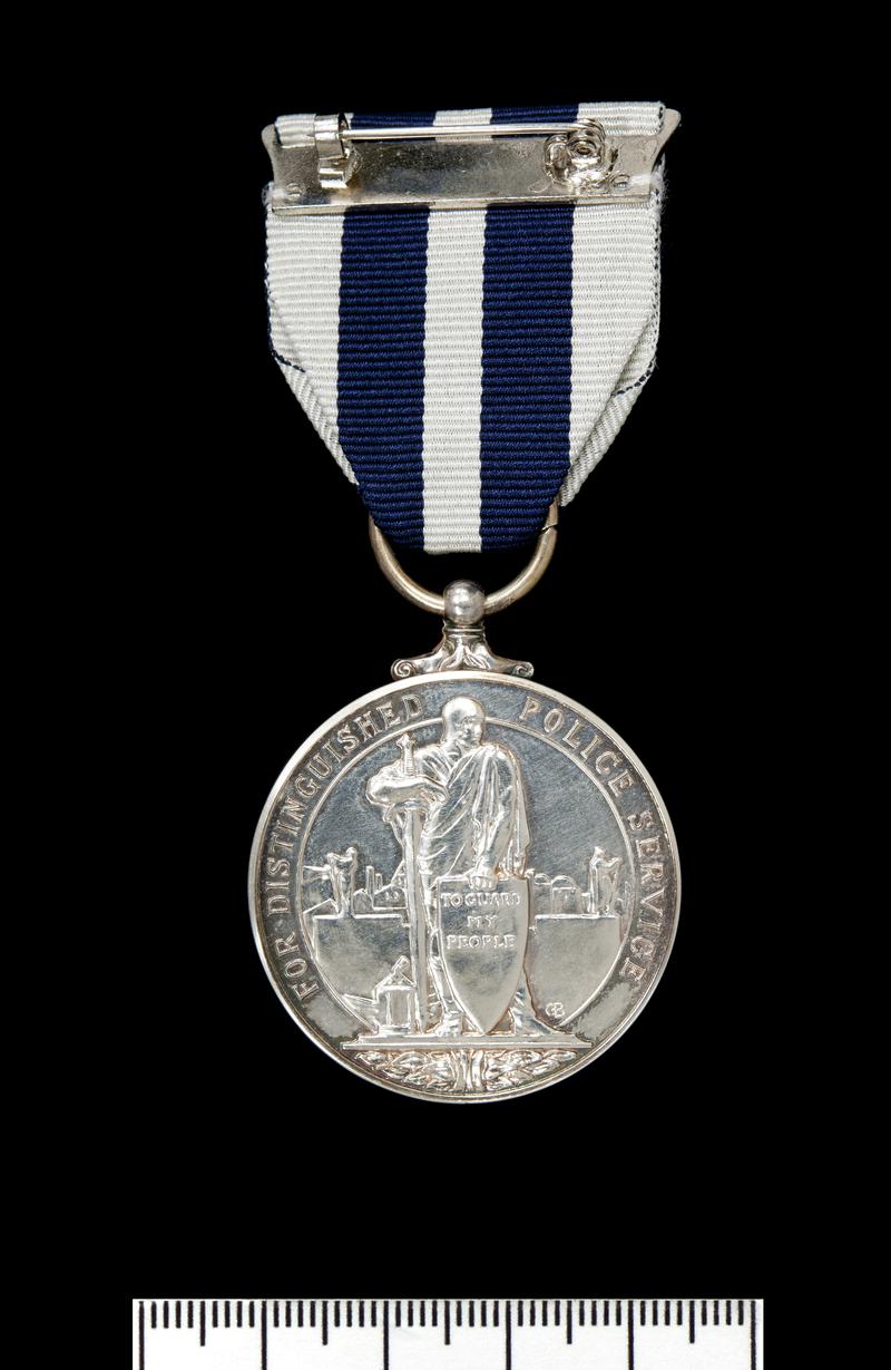 Queen&#039;s Police Medal, Peter Brock (rev.)