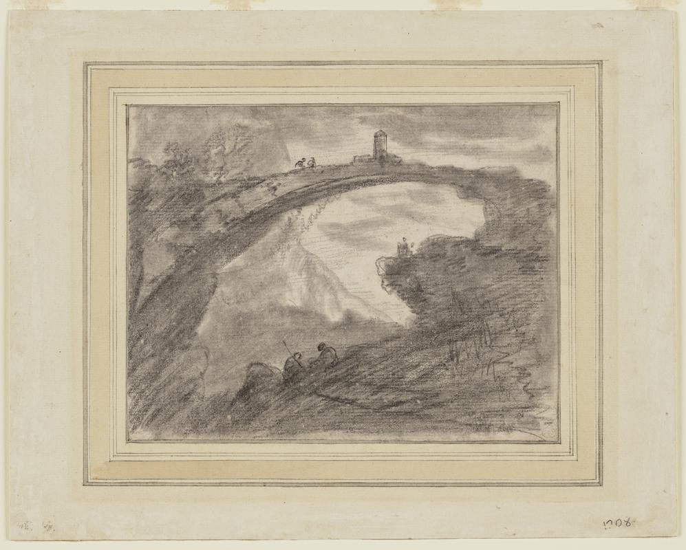 Landscape with bridge