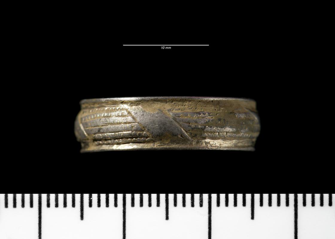 Medieval silver ring