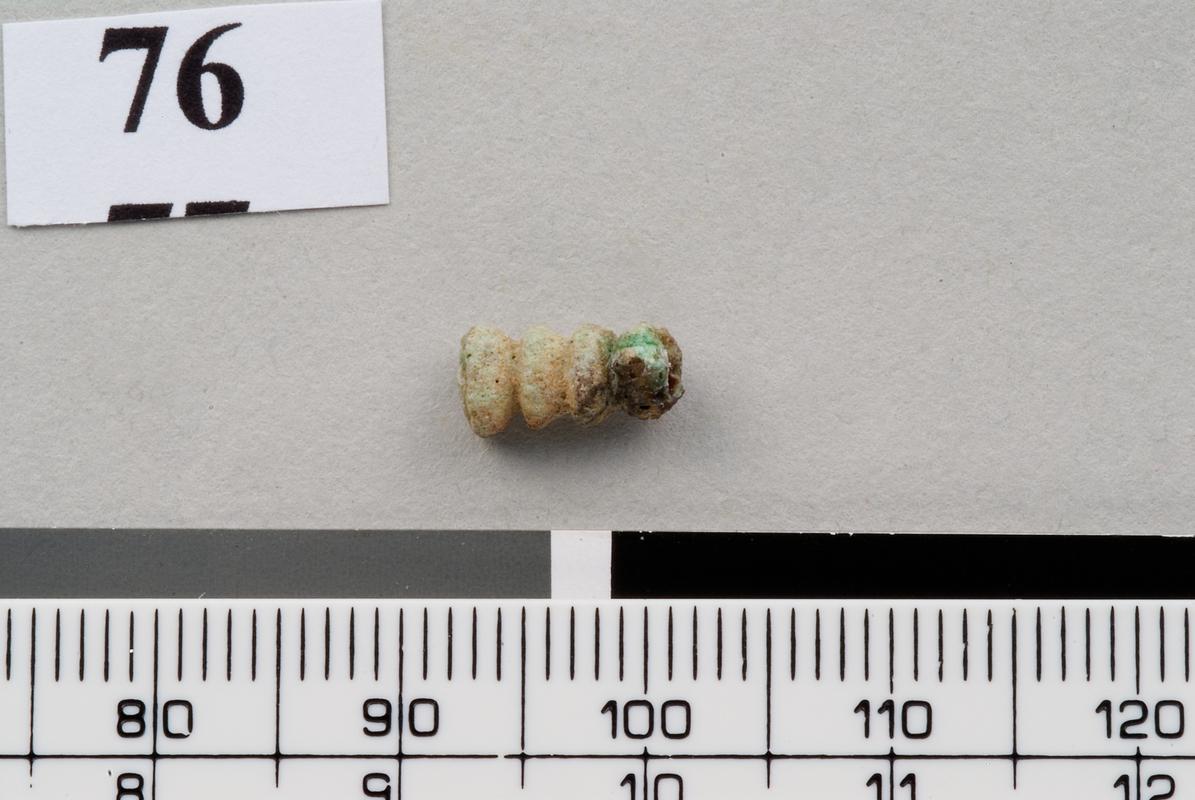 Early Bronze Age faience bead