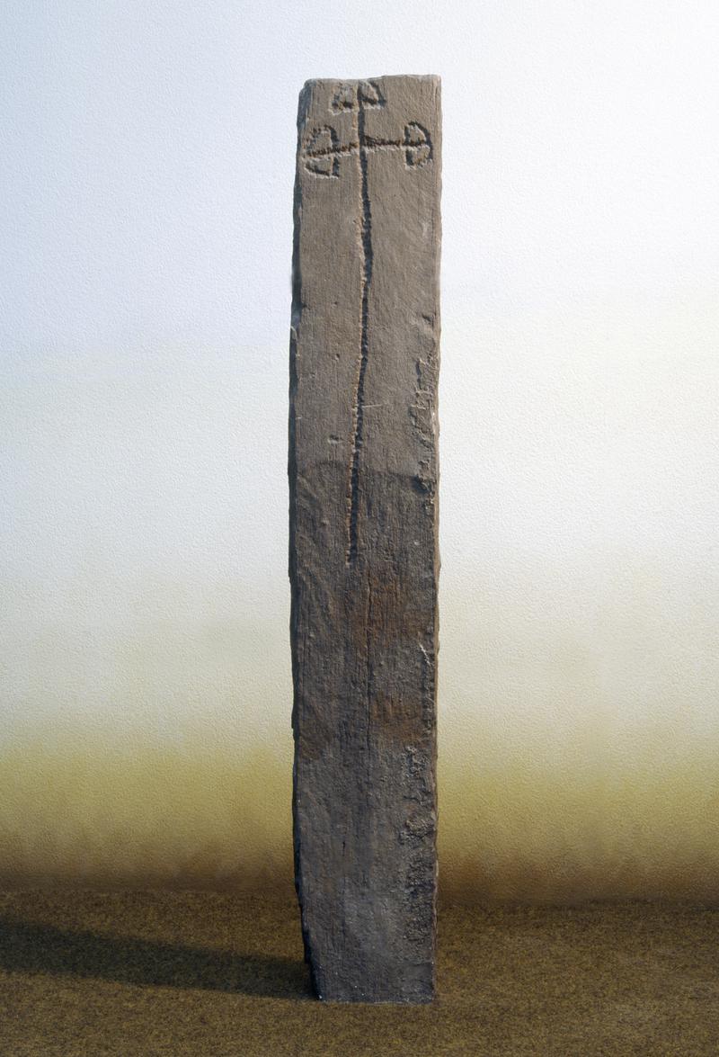 early Christian monument - pillar-cross, ECMW no.249