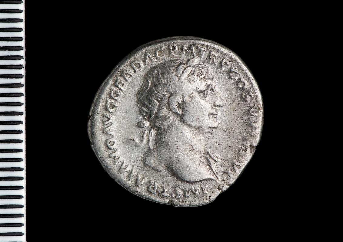 silver denarius (obv.)