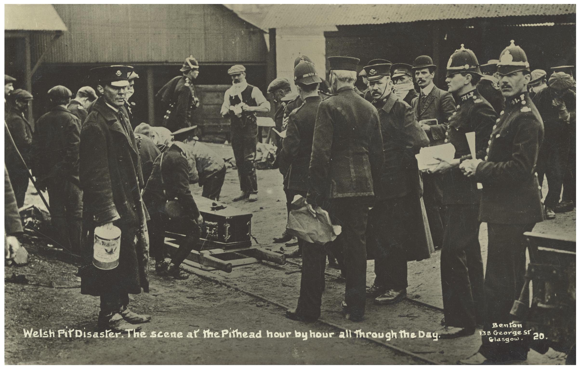 Senghenydd pit disaster, 1913, photo