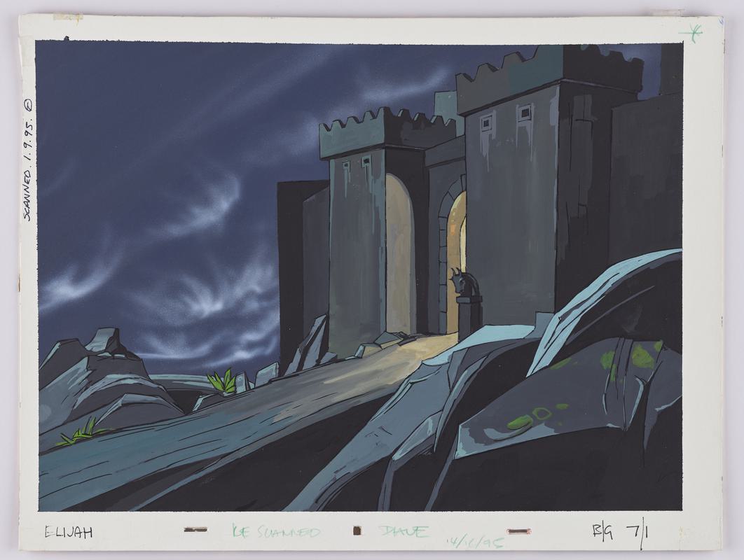 Elijah, animation artwork