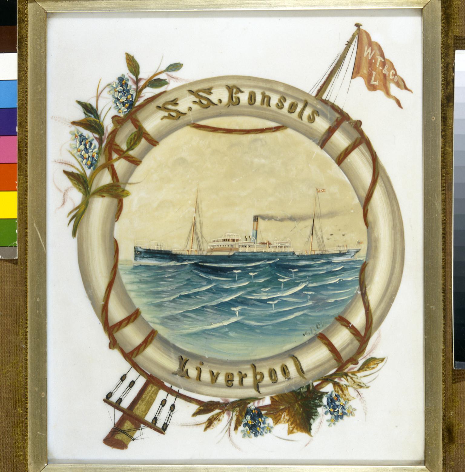 S.S. CONSOLS, Liverpool (painting)