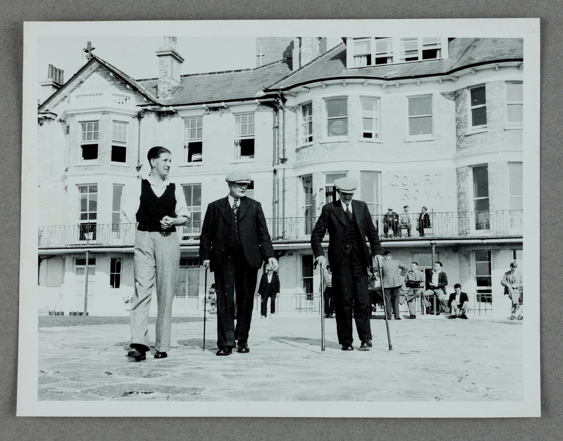 Court Royal miners' convalescent home, photograph