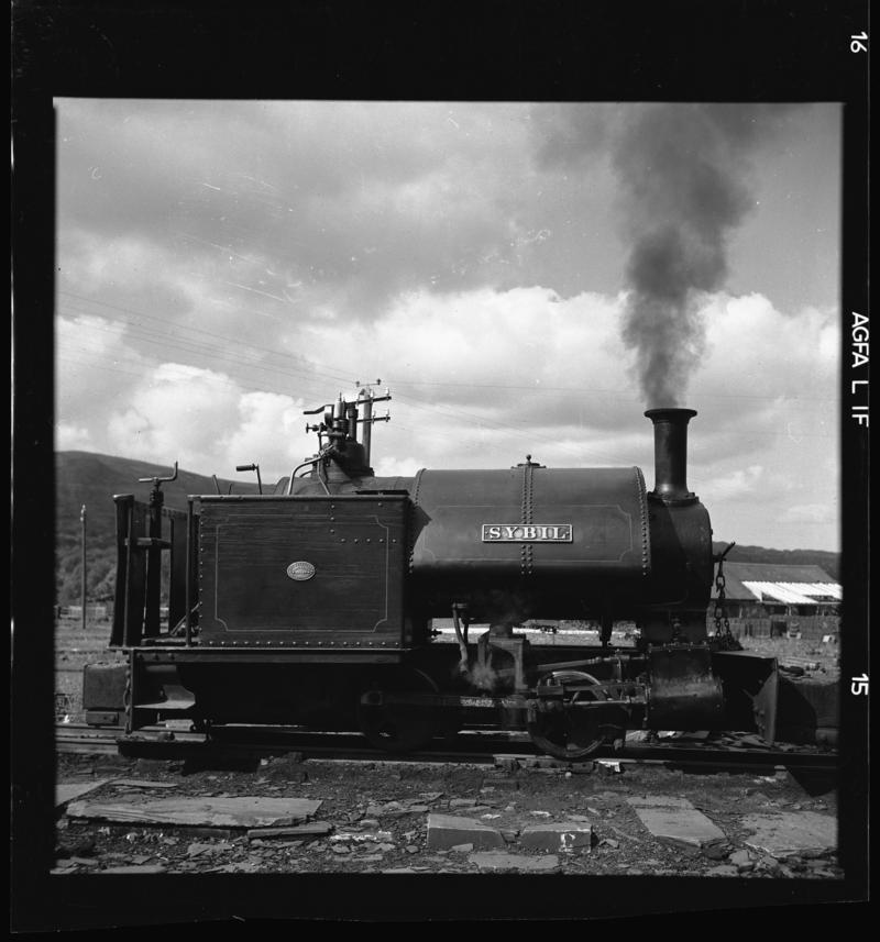 &#039;Sybil&#039; (steam locomotive) at Dinorwig Quarry.