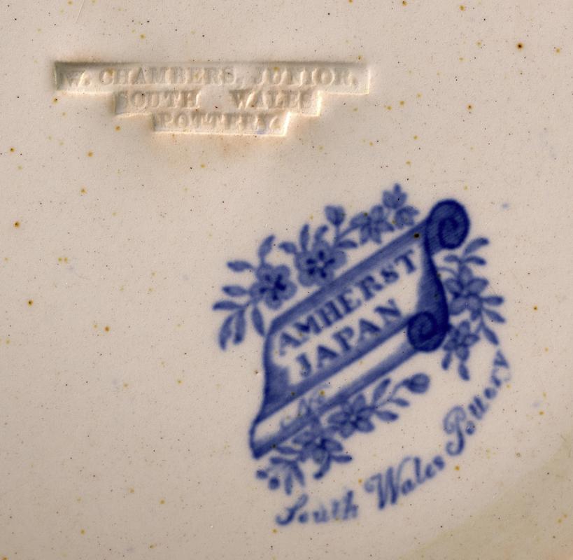 plate, 1840-1855 ca