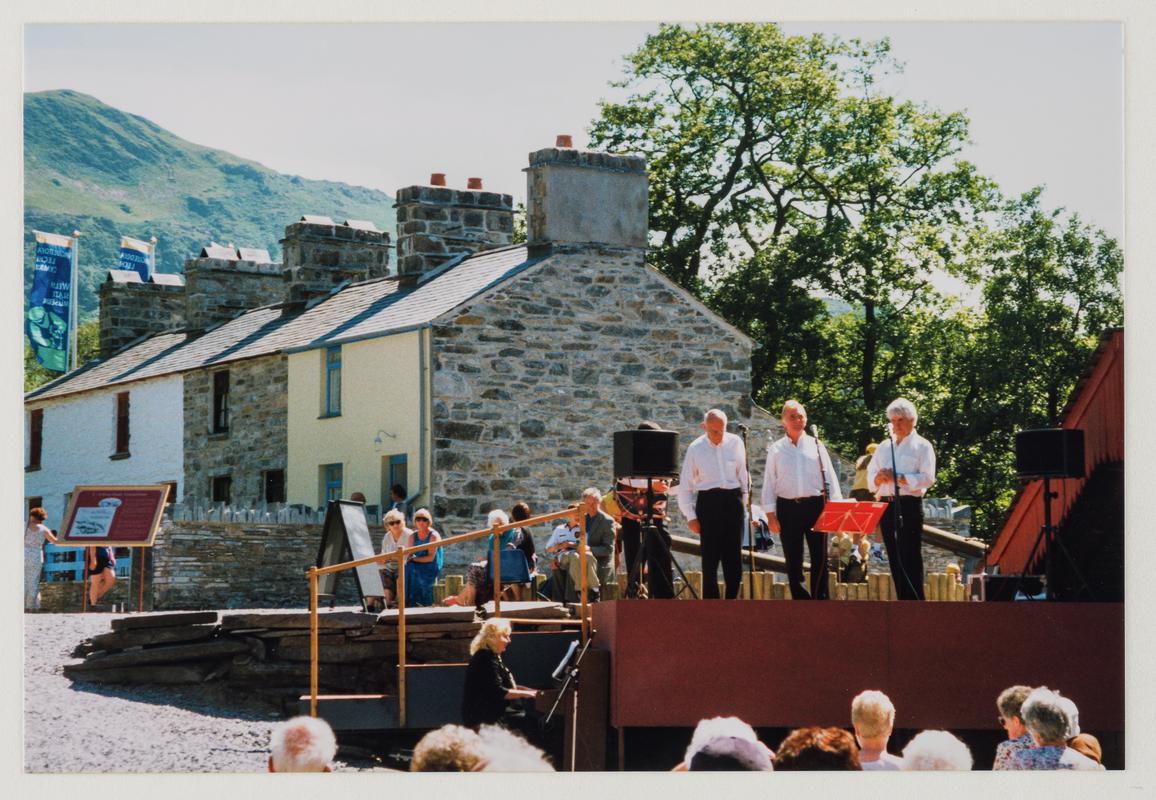official opening of Fron Haul, 1999