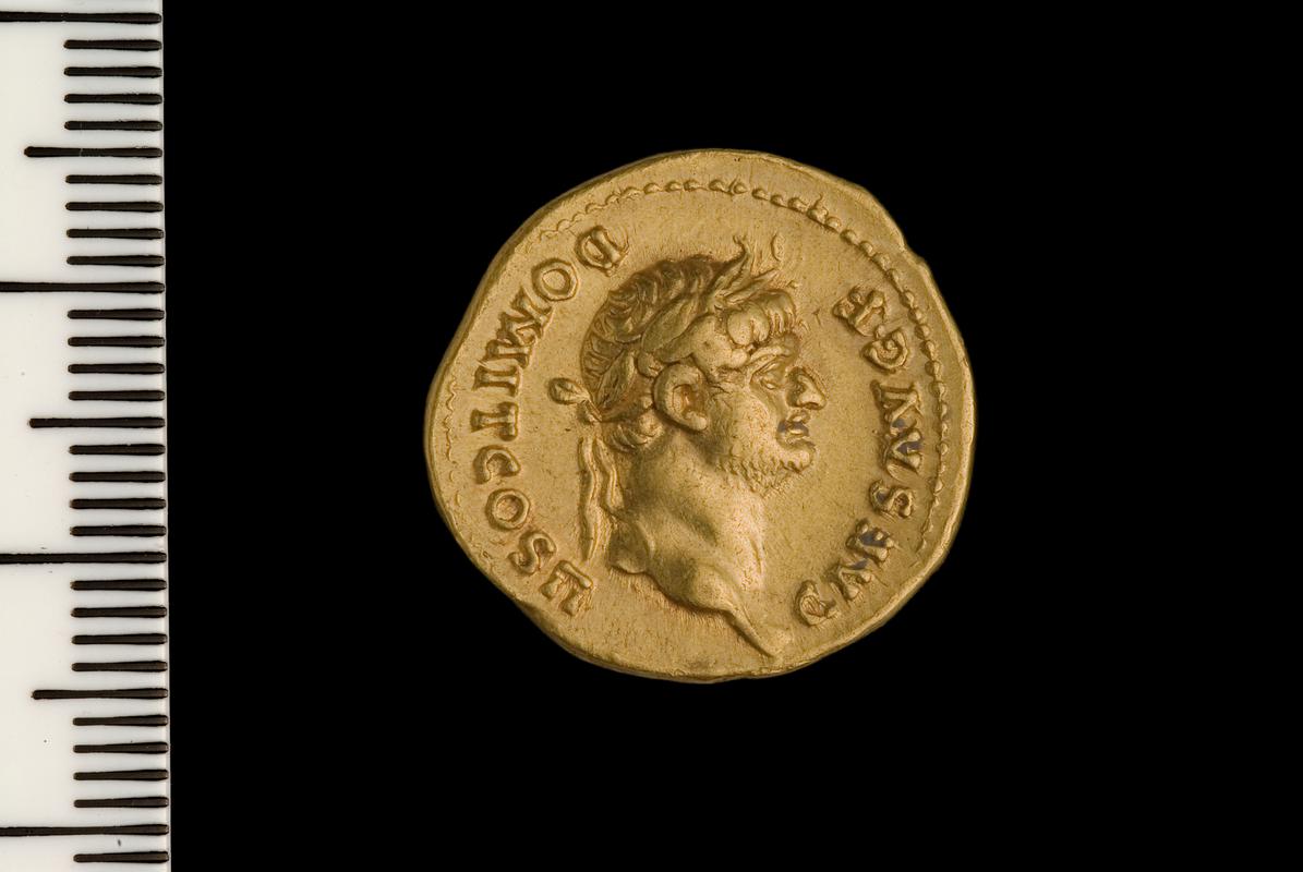 Gold coin aureus