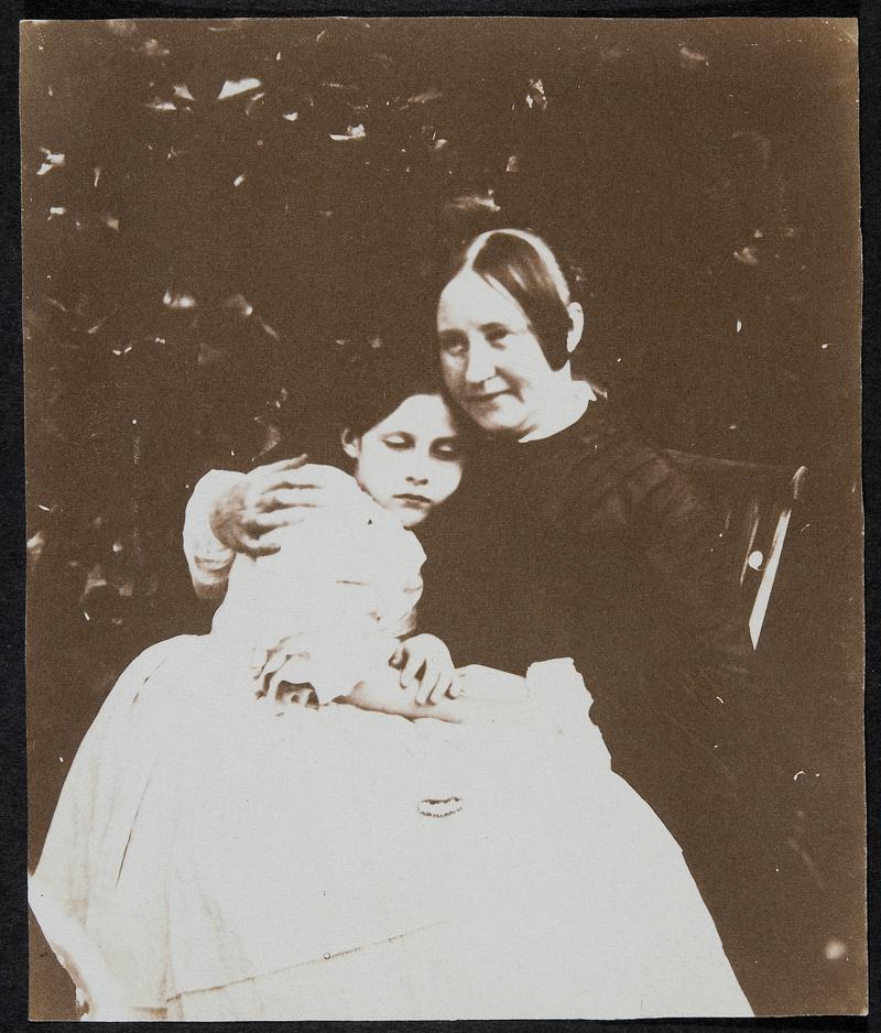 Mrs Llewelyn and daughter