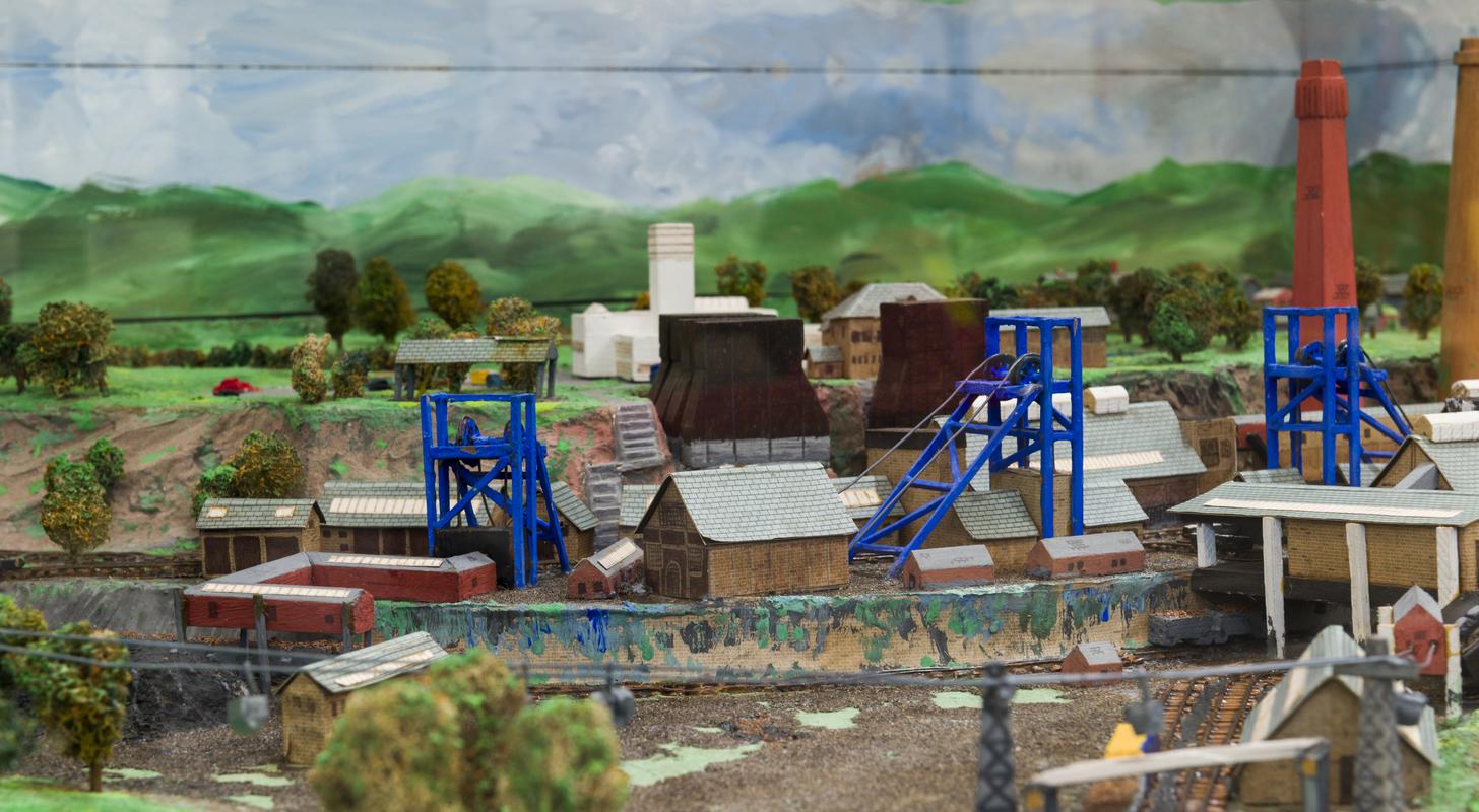 Oakdale Colliery, model