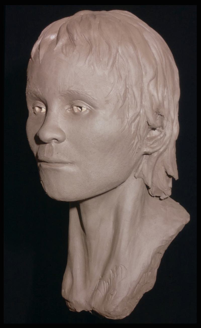 Early Medieval human head (reconstruction)