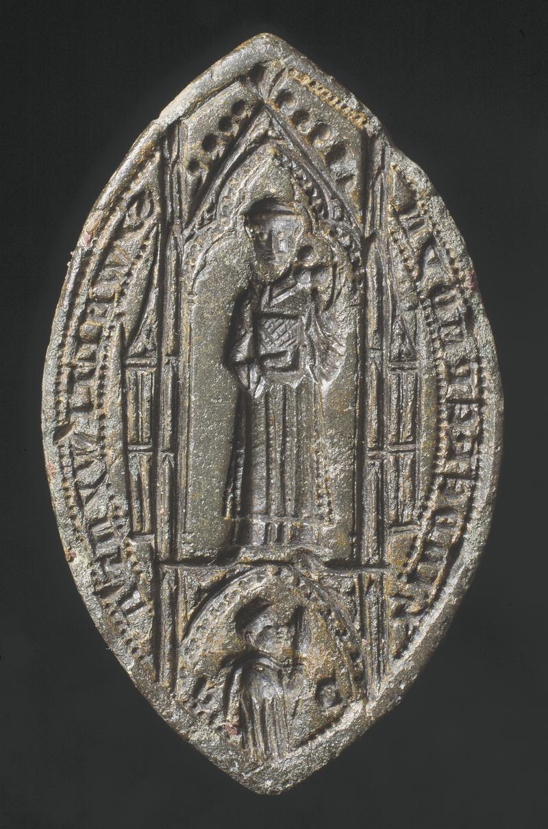 seal die: Walter Wynter, Archdeacon of Carmarthen, D12