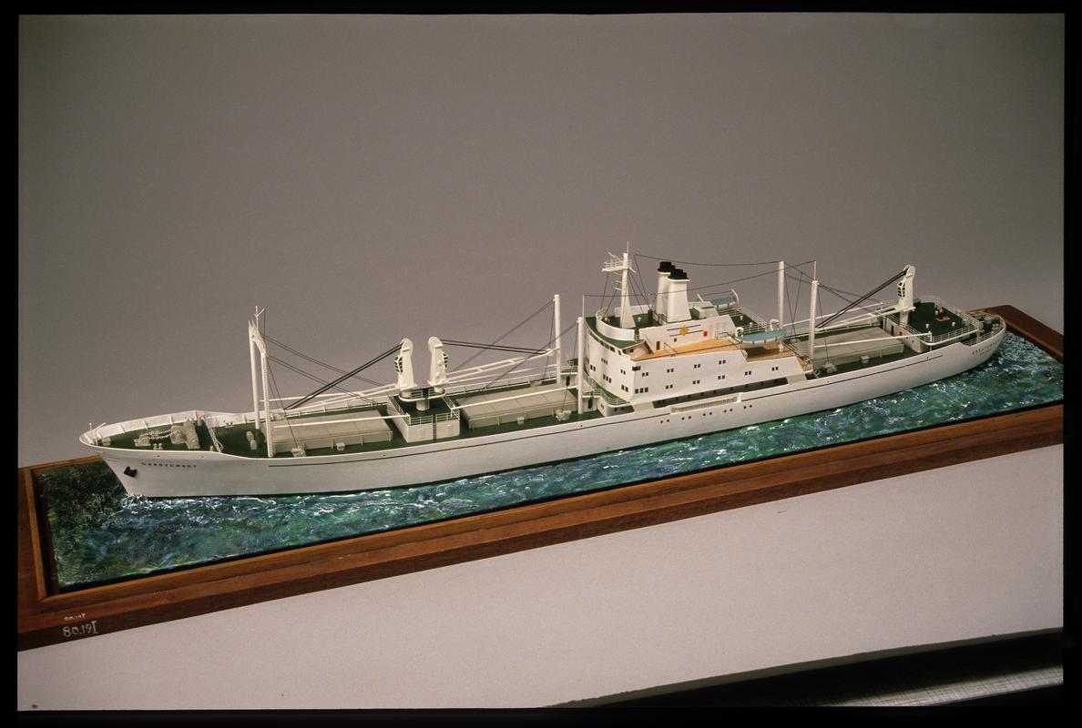 Ship model : M.V. GEESTCREST