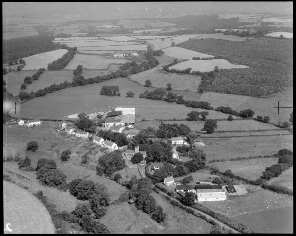 Aerial view of the Penmark properties site, Leckwith.