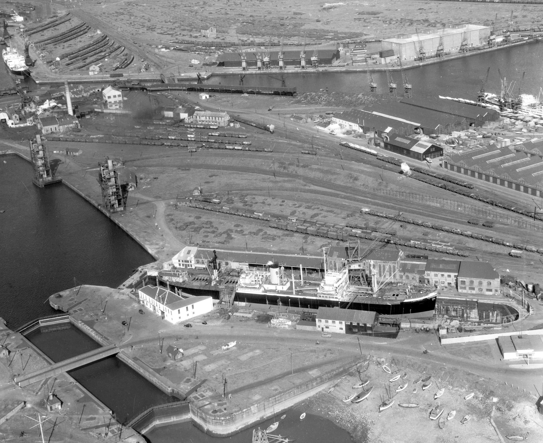 Mountstuart Dry Dock, film negative
