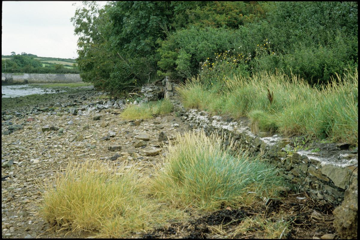 Colour film slide showing a landscape view, unknown colliery, September 1982.