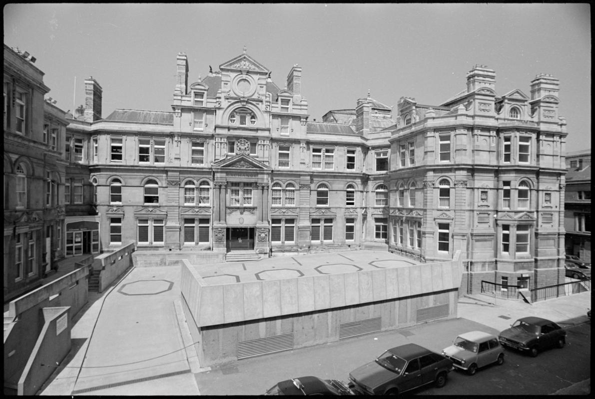 Cardiff Docks, negative