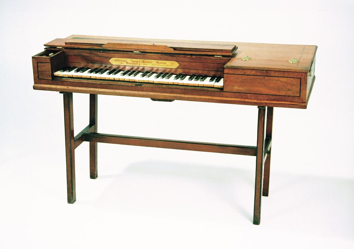 Square piano by Johannes Zumpe &amp; Buntebart, 1772.