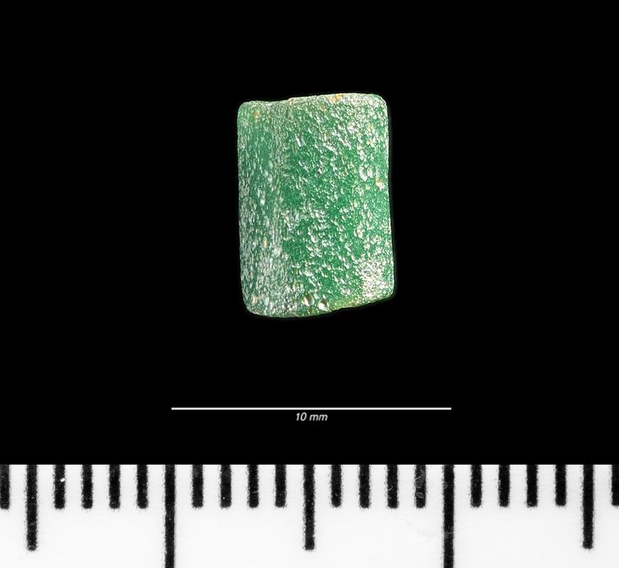 Roman glass polygonal bead