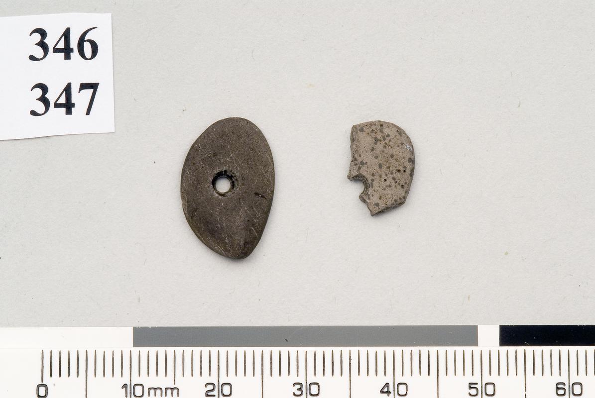 perforated mudstone bead