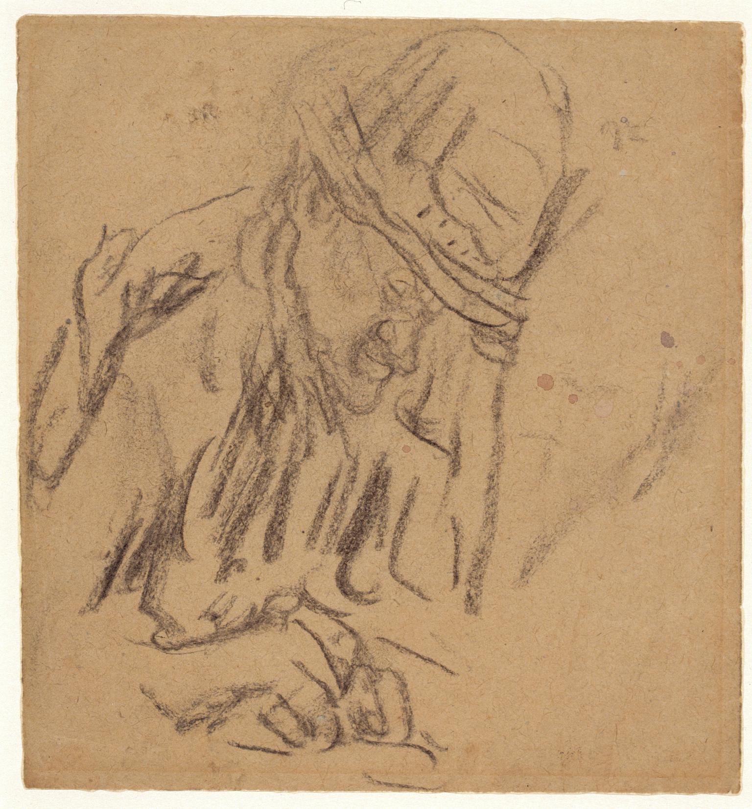 Study of a man in a hat
