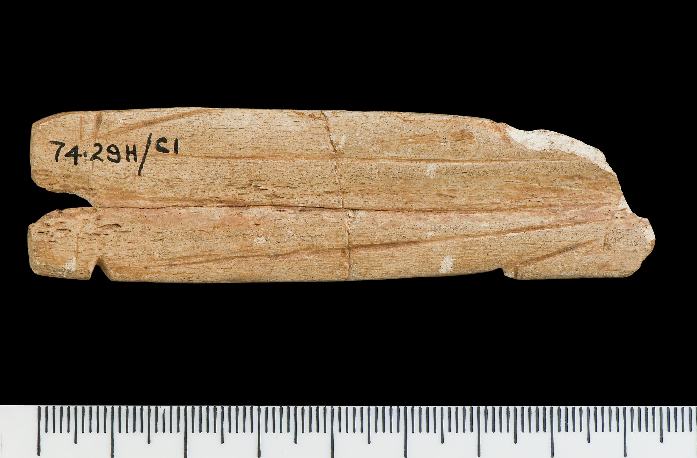Medieval bone handle