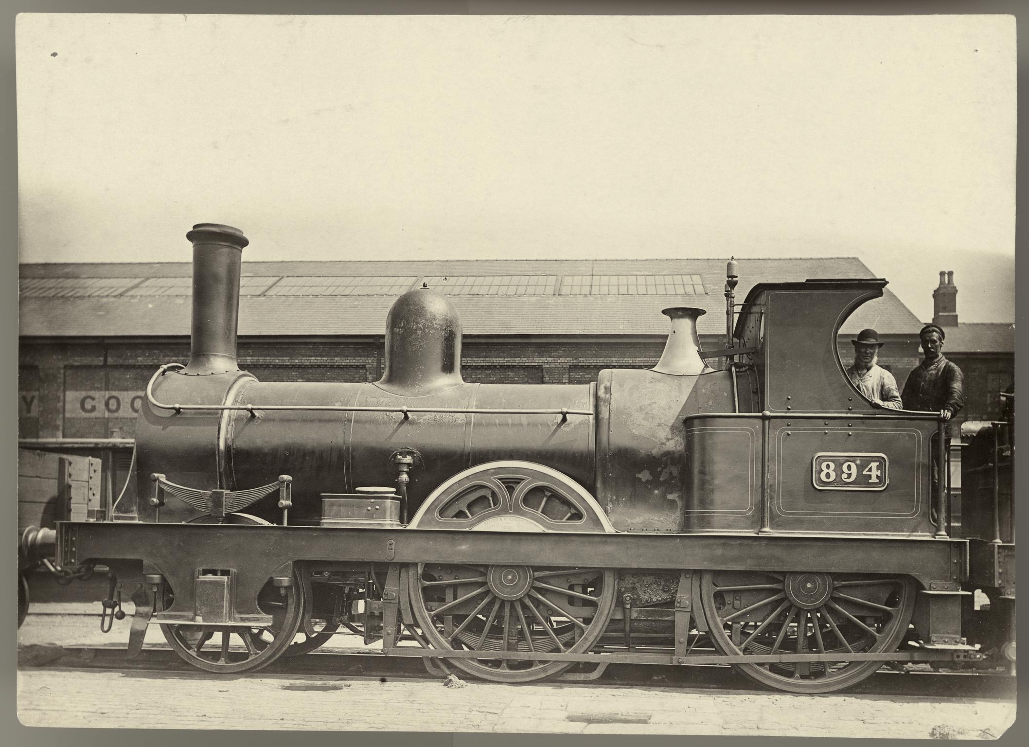 Llanelly Railway & Dock Company locomotive, photograph